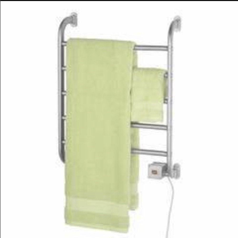 Chrome Heated Towel Bar